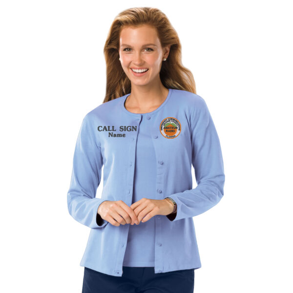 OCARES - Women's Long Sleeve Button Front Cardigan Thumbnail