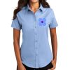 Women's Short Sleeve Button Down Shirt Thumbnail