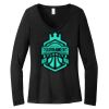 Women's Long Sleeve V Neck Tee Thumbnail