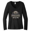 Women's Long Sleeve V Neck Tee Thumbnail