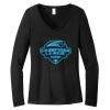Women's Long Sleeve V Neck Tee Thumbnail