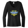 Women's Long Sleeve V Neck Tee Thumbnail