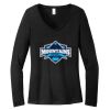 Women's Long Sleeve V Neck Tee Thumbnail