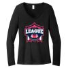Women's Long Sleeve V Neck Tee Thumbnail