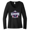 Women's Long Sleeve V Neck Tee Thumbnail