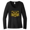 Women's Long Sleeve V Neck Tee Thumbnail