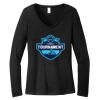 Women's Long Sleeve V Neck Tee Thumbnail