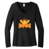 Women's Long Sleeve V Neck Tee Thumbnail