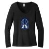 Women's Long Sleeve V Neck Tee Thumbnail
