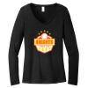 Women's Long Sleeve V Neck Tee Thumbnail