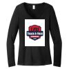 Women's Long Sleeve V Neck Tee Thumbnail