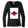 Women's Long Sleeve V Neck Tee Thumbnail