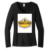 Women's Long Sleeve V Neck Tee Thumbnail