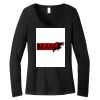 Women's Long Sleeve V Neck Tee Thumbnail