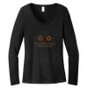 Women's Long Sleeve V Neck Tee Thumbnail