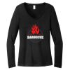 Women's Long Sleeve V Neck Tee Thumbnail