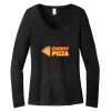 Women's Long Sleeve V Neck Tee Thumbnail