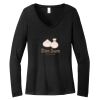 Women's Long Sleeve V Neck Tee Thumbnail