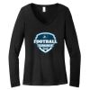 Women's Long Sleeve V Neck Tee Thumbnail