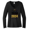 Women's Long Sleeve V Neck Tee Thumbnail