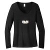 Women's Long Sleeve V Neck Tee Thumbnail