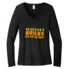 Women's Long Sleeve V Neck Tee Thumbnail
