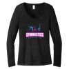 Women's Long Sleeve V Neck Tee Thumbnail