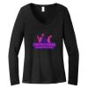 Women's Long Sleeve V Neck Tee Thumbnail