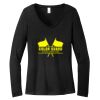 Women's Long Sleeve V Neck Tee Thumbnail