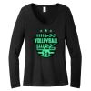 Women's Long Sleeve V Neck Tee Thumbnail