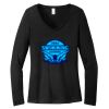 Women's Long Sleeve V Neck Tee Thumbnail
