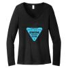 Women's Long Sleeve V Neck Tee Thumbnail