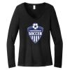 Women's Long Sleeve V Neck Tee Thumbnail