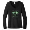 Women's Long Sleeve V Neck Tee Thumbnail