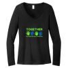 Women's Long Sleeve V Neck Tee Thumbnail