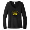 Women's Long Sleeve V Neck Tee Thumbnail