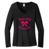 Women's Long Sleeve V Neck Tee Thumbnail