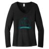Women's Long Sleeve V Neck Tee Thumbnail