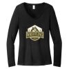 Women's Long Sleeve V Neck Tee Thumbnail
