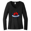 Women's Long Sleeve V Neck Tee Thumbnail