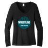 Women's Long Sleeve V Neck Tee Thumbnail