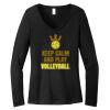 Women's Long Sleeve V Neck Tee Thumbnail