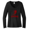 Women's Long Sleeve V Neck Tee Thumbnail