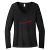 Women's Long Sleeve V Neck Tee Thumbnail