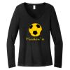 Women's Long Sleeve V Neck Tee Thumbnail