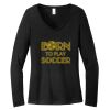 Women's Long Sleeve V Neck Tee Thumbnail