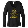 Women's Long Sleeve V Neck Tee Thumbnail