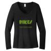 Women's Long Sleeve V Neck Tee Thumbnail