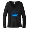 Women's Long Sleeve V Neck Tee Thumbnail