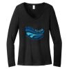 Women's Long Sleeve V Neck Tee Thumbnail